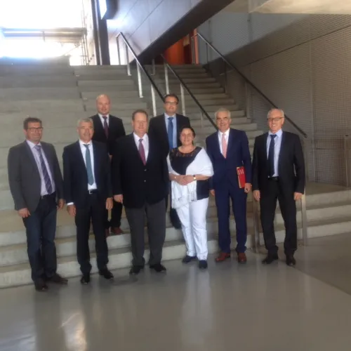 GVD Gosheim mit Ministerialdirektor Rebstock