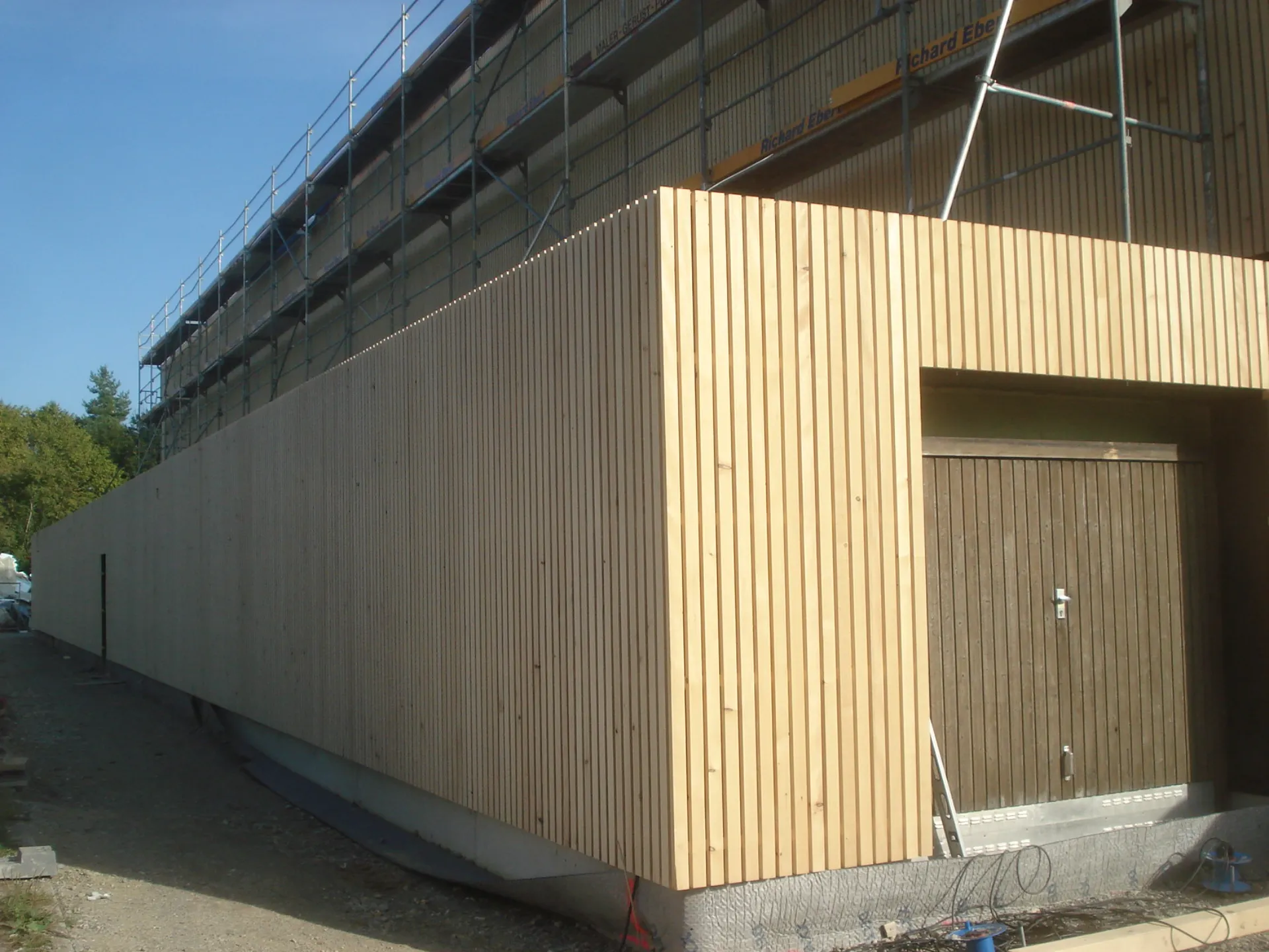 Seitenansicht Sporthalle Leutkirch