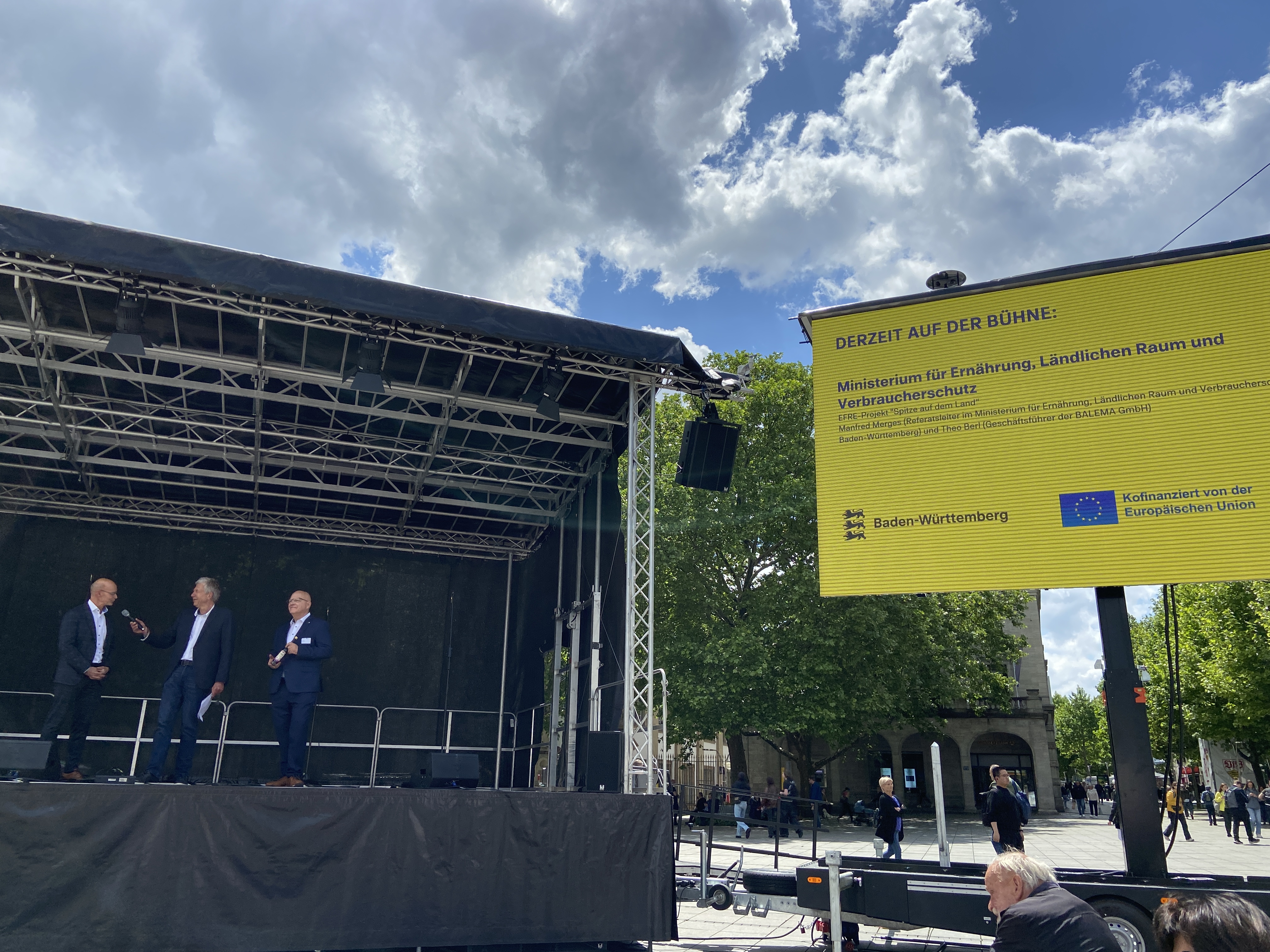 Europaaktionstag 2025 - Bühne Europaaktionstag 2025 - Bühne