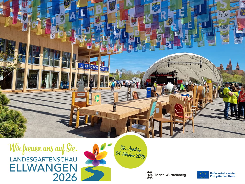 EFRE-Projekte auf der Landesgartenschau in Ellwangen