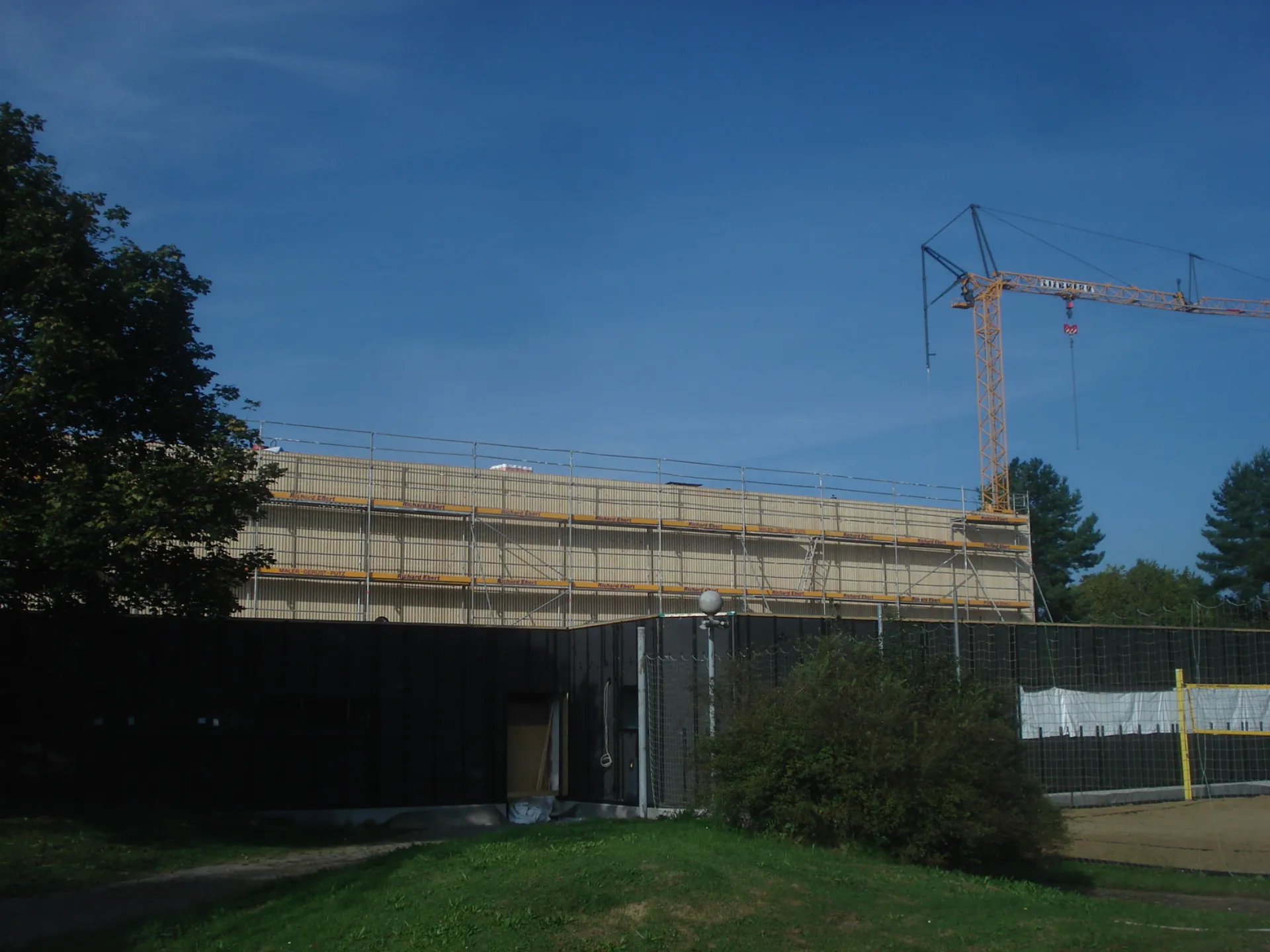 Baufortschritt Sporthalle Leutkirch